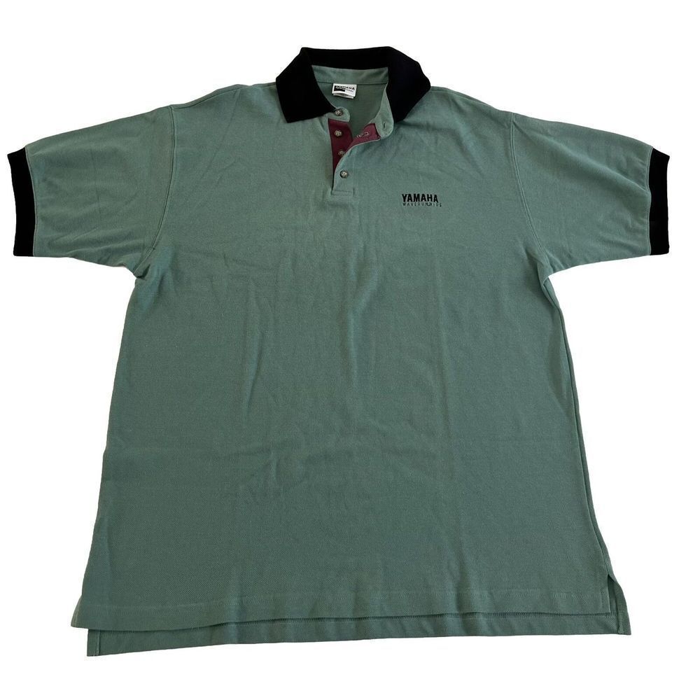 Rare Vintage Promotional Yamaha‎ Wave Runner Polo Size XL Motor Sports